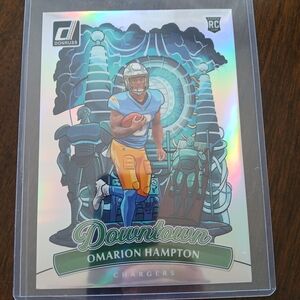 Panini Donruss Downtown Trading Card - Blue and Green Oversized Jumbo💥💥💥